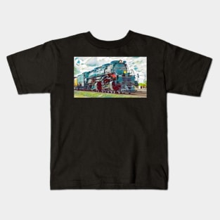 Union Pacific Big Boy 4014 Steam Train Kids T-Shirt